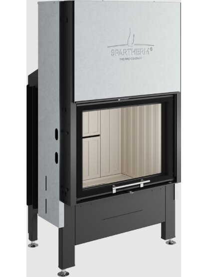 Plieninis židinio ugniakuras Spartherm Varia 1Vh-4S, stiklo aukštis 51,3 cm 2