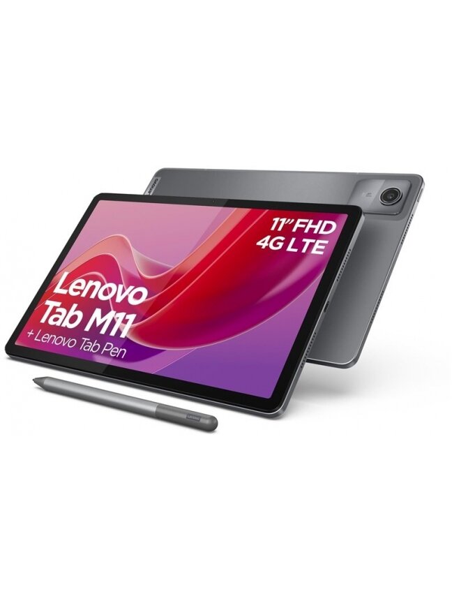 Planšetė Lenovo Tab M11 ZADB0034SE, pilka, 11 4GB/128GB 4G 1