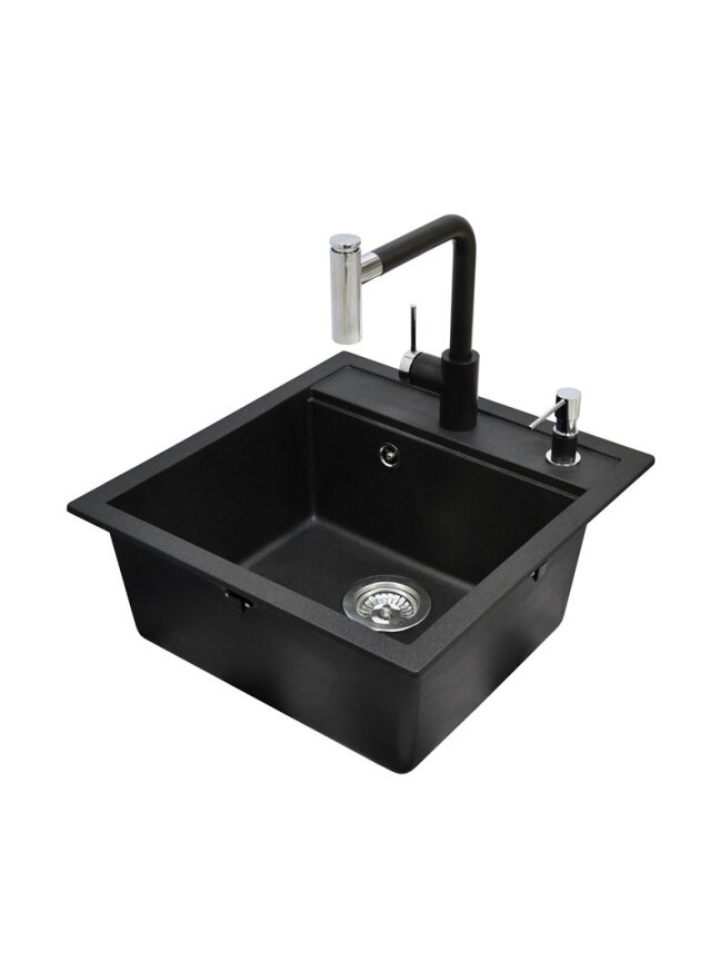PLAUTUVĖ TESA SQT100-601W-7783 JUODA 2 PLAUTUVĖ TESA SQT100-601W-7783 JUODA 2