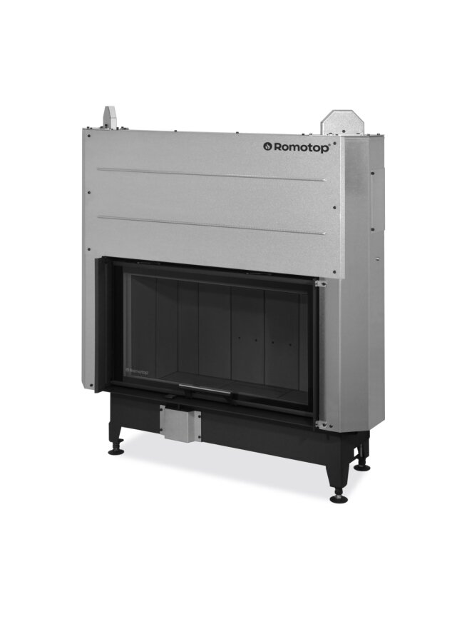 Plieninis židinio ugniakuras Romotop KV HEAT H3LF06 88.50.06, juoda pakura IGN, pakeliamomis durimis Plieninis židinio ugniakuras Romotop KV HEAT H3LF06 88.50.06, juoda pakura IGN, pakeliamomis durimis