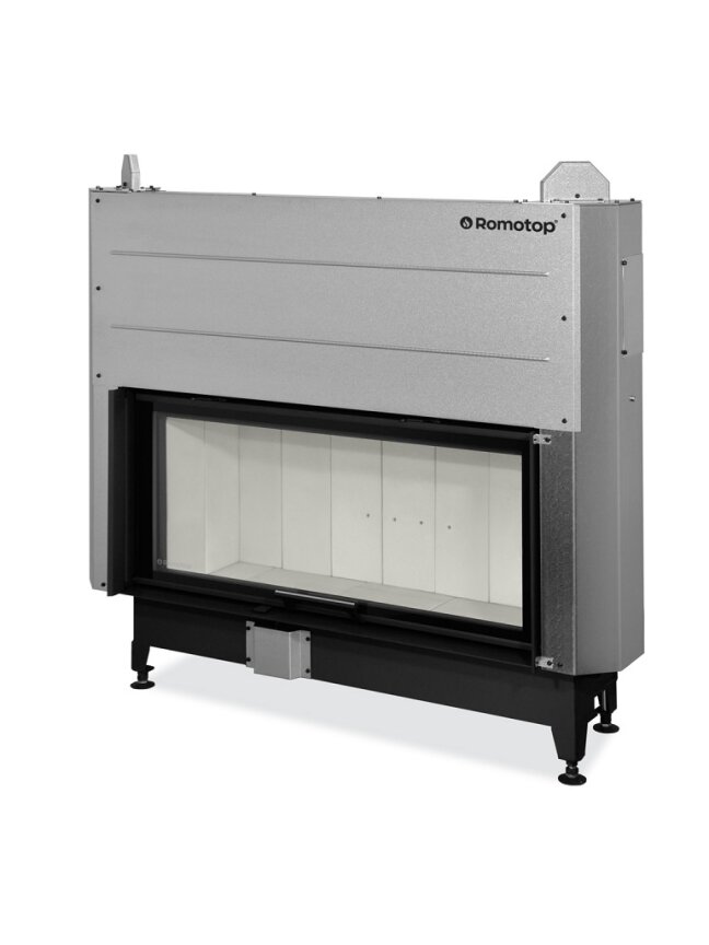 Plieninis židinio ugniakuras Romotop KV HEAT H3LG04 110.50.04 IGN su pak. 50x110 cm