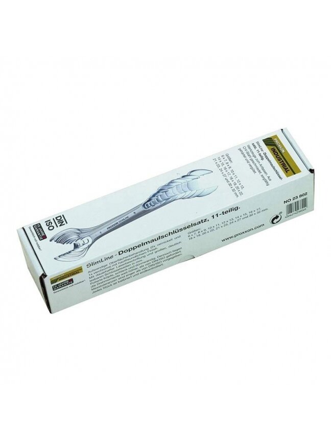 Plokščių raktų komplektas Proxxon, 6-32 mm, 11 vnt. 1 Plokščių raktų komplektas Proxxon, 6-32 mm, 11 vnt. 1