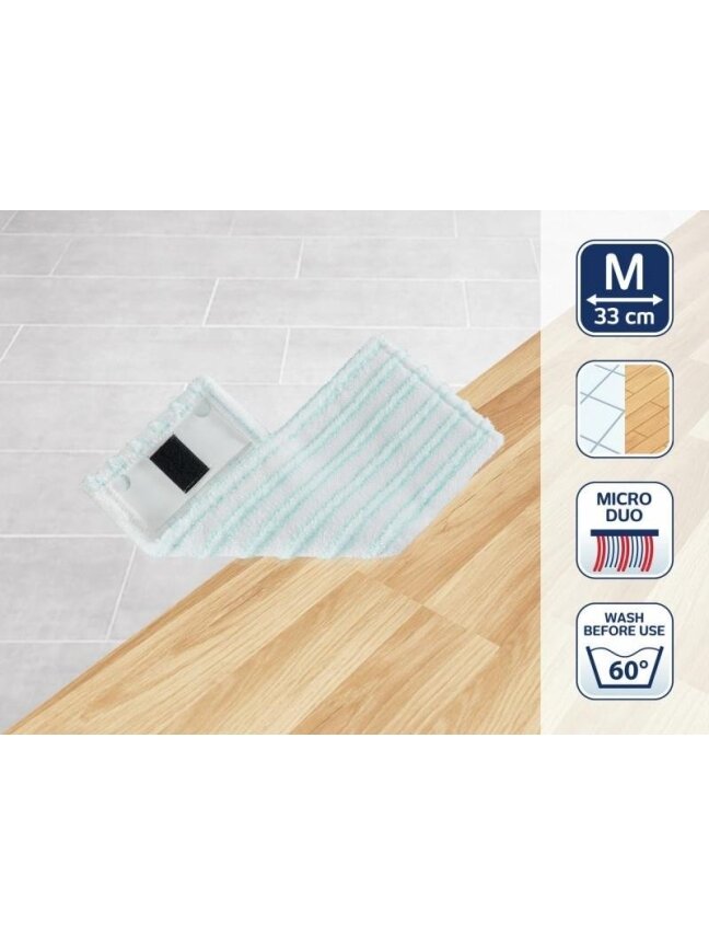 Plovimo šepečio šluostė Clean Twist Micro Duo, 33 cm 1