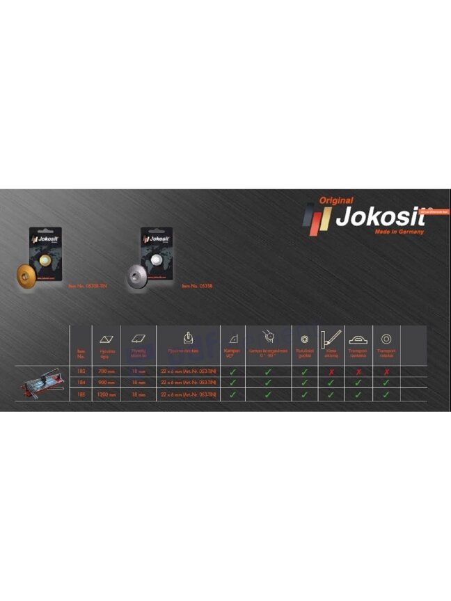 Plytelių pjaustymo staklės JOKOSIT PROFI CUT MAX (1200 mm) 3 Plytelių pjaustymo staklės JOKOSIT PROFI CUT MAX (1200 mm) 3
