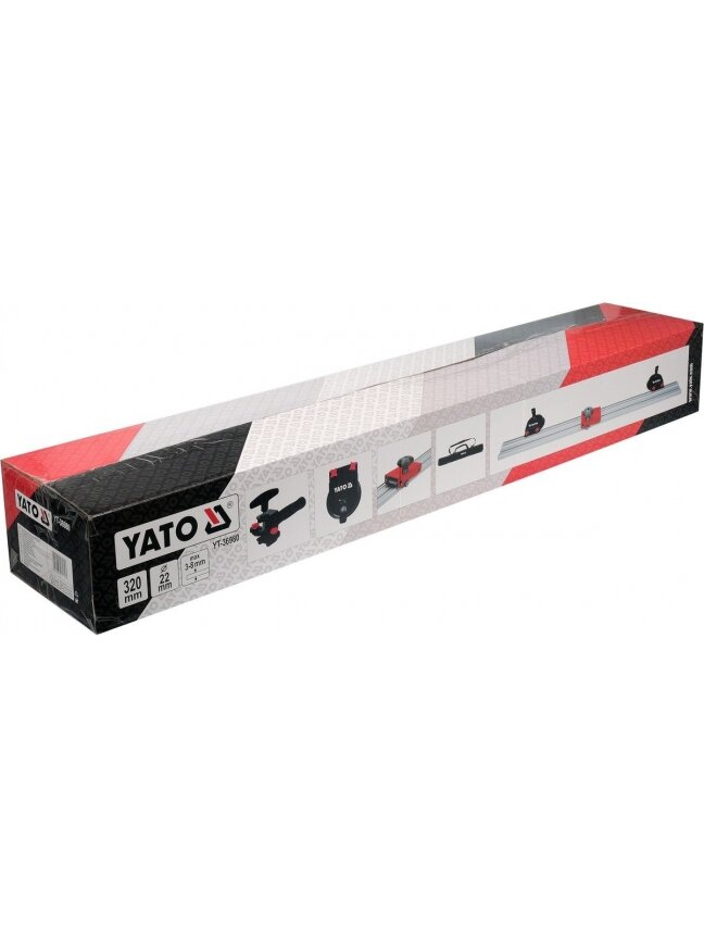 Plytelių pjovimo liniuotės, su rėžtuku, iki 320cm, 3-8mm Yato 2 Plytelių pjovimo liniuotės, su rėžtuku, iki 320cm, 3-8mm Yato 2