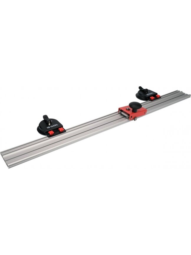 Plytelių pjovimo liniuotės, su rėžtuku, iki 320cm, 3-8mm Yato