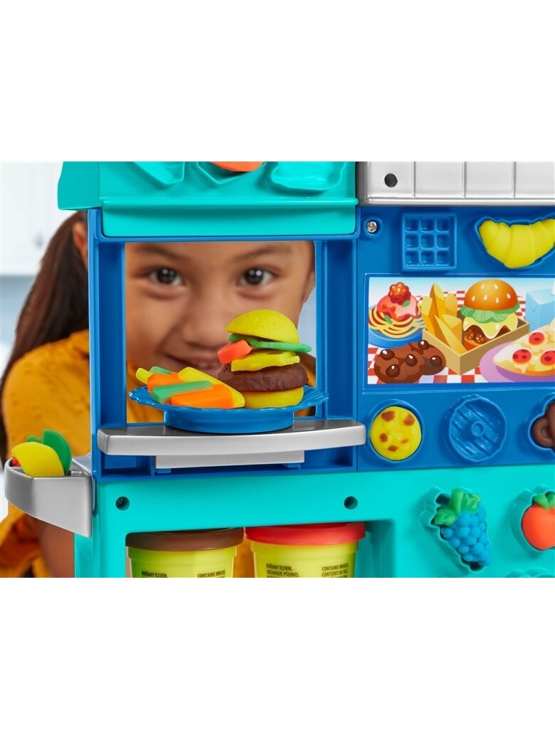 Plastilino rinkinys Play-Doh Chef's Restaurant Playset F8107 2 Plastilino rinkinys Play-Doh Chef's Restaurant Playset F8107 2