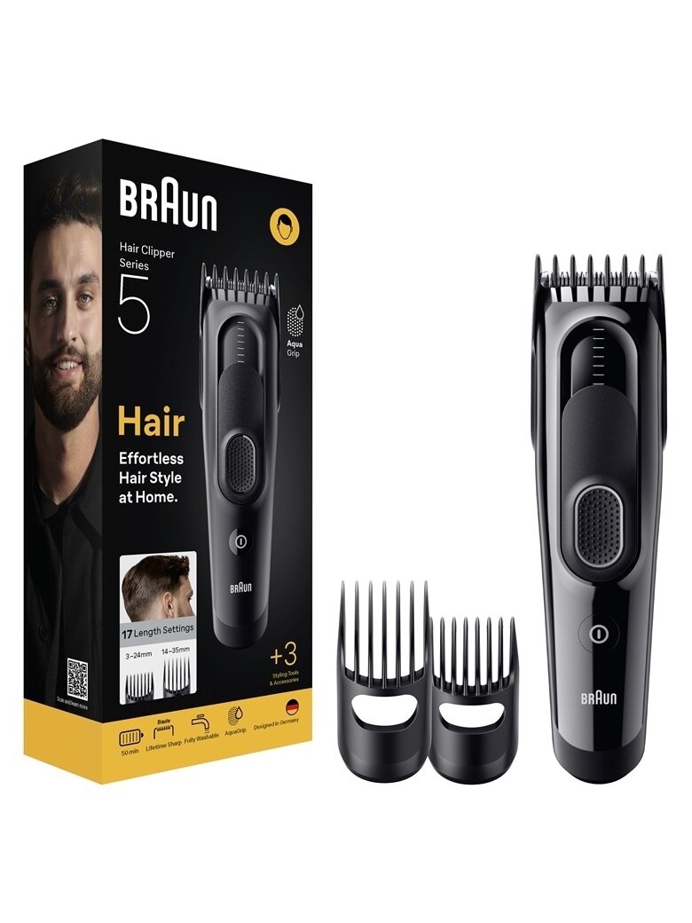 Plaukų kirpimo mašinėlė Braun 5 HC5530 1 Plaukų kirpimo mašinėlė Braun 5 HC5530 1