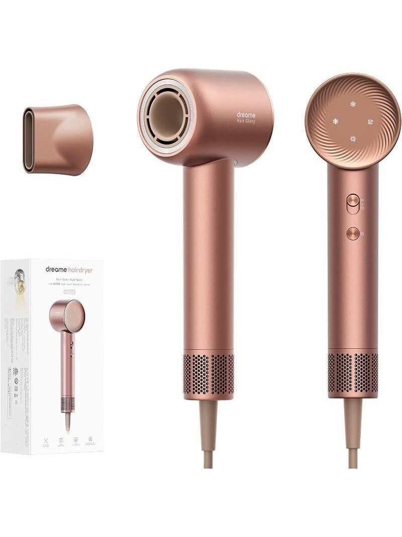 Plaukų džiovintuvas Dreame Glory Rose Gold 2 Plaukų džiovintuvas Dreame Glory Rose Gold 2