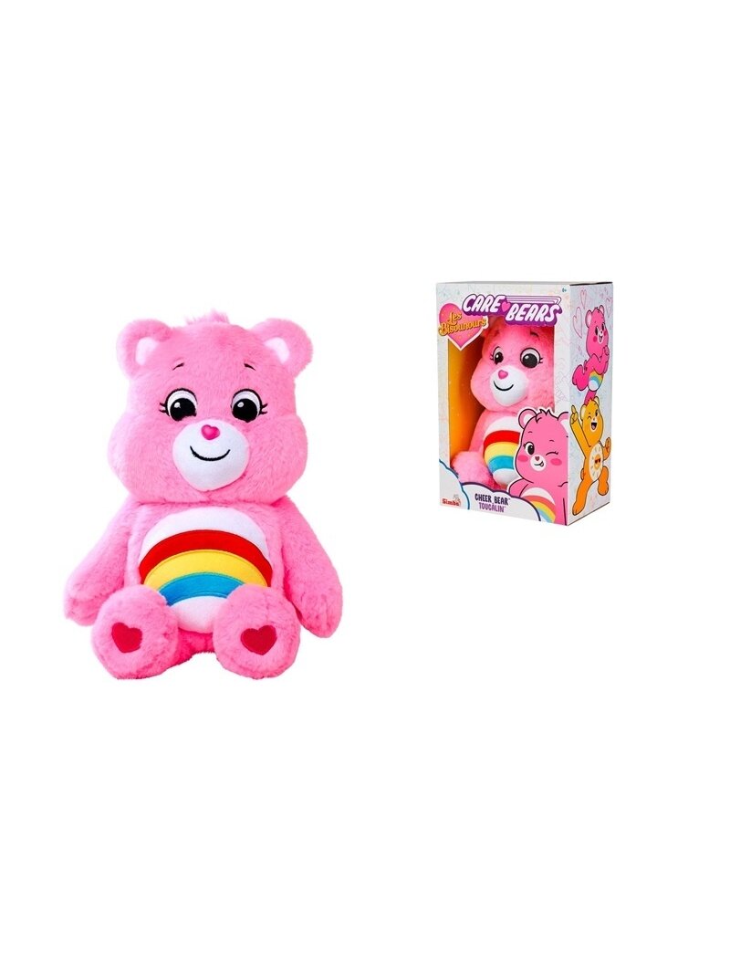 Pliušinis žaislas Simba ShareBear Cheer, rožinis, 35 cm | Jumspigiau.lt