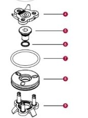 Pneumatinis vožtuvas siurbliams, EUROLUBE (1517391, EUROLUBE EQUIPMENT)