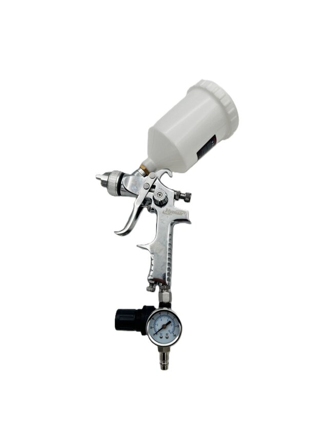 ⬡ Pneumatinis dažymo pistoletas Ø1,3 mm (HVLP) (AS1001AR13, HYMAIR) ⬡ Pneumatinis dažymo pistoletas Ø1,3 mm (HVLP) (AS1001AR13, HYMAIR)