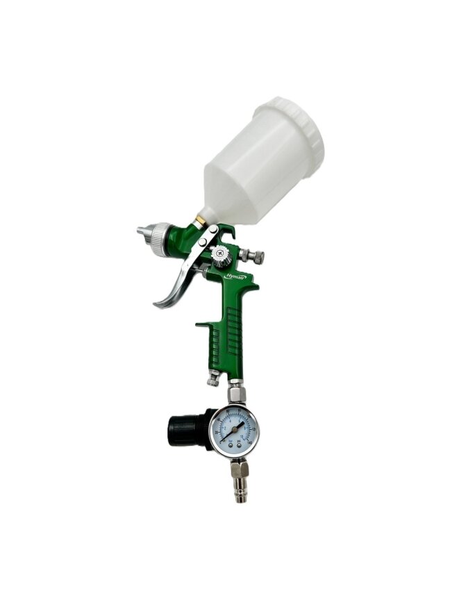 ⬡ Pneumatinis dažymo pistoletas Ø1,4 mm (HVLP) (AS827R, HYMAIR) ⬡ Pneumatinis dažymo pistoletas Ø1,4 mm (HVLP) (AS827R, HYMAIR)