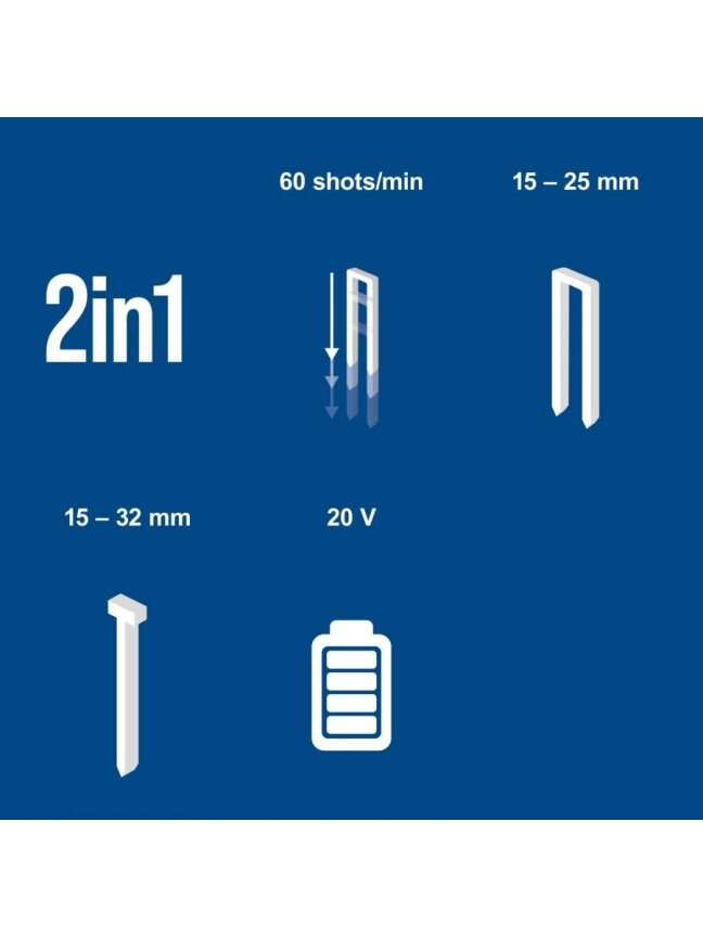 Pneumatinis kabiu ir vinių kalimo įrankis C-NAG180-X - Set S, Scheppach 4 Pneumatinis kabiu ir vinių kalimo įrankis C-NAG180-X - Set S, Scheppach 4