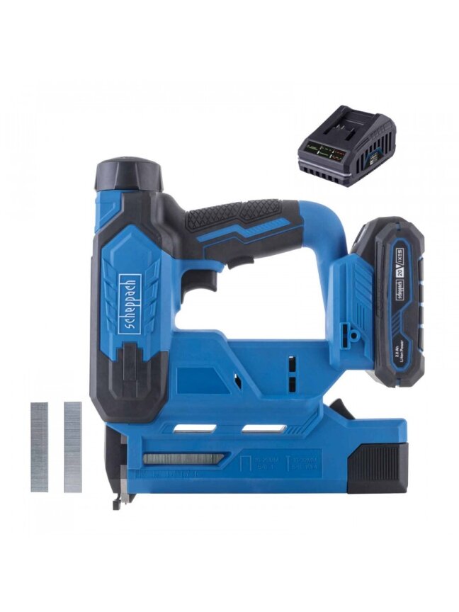 Pneumatinis kabiu ir vinių kalimo įrankis C-NAG180-X - Set S, Scheppach