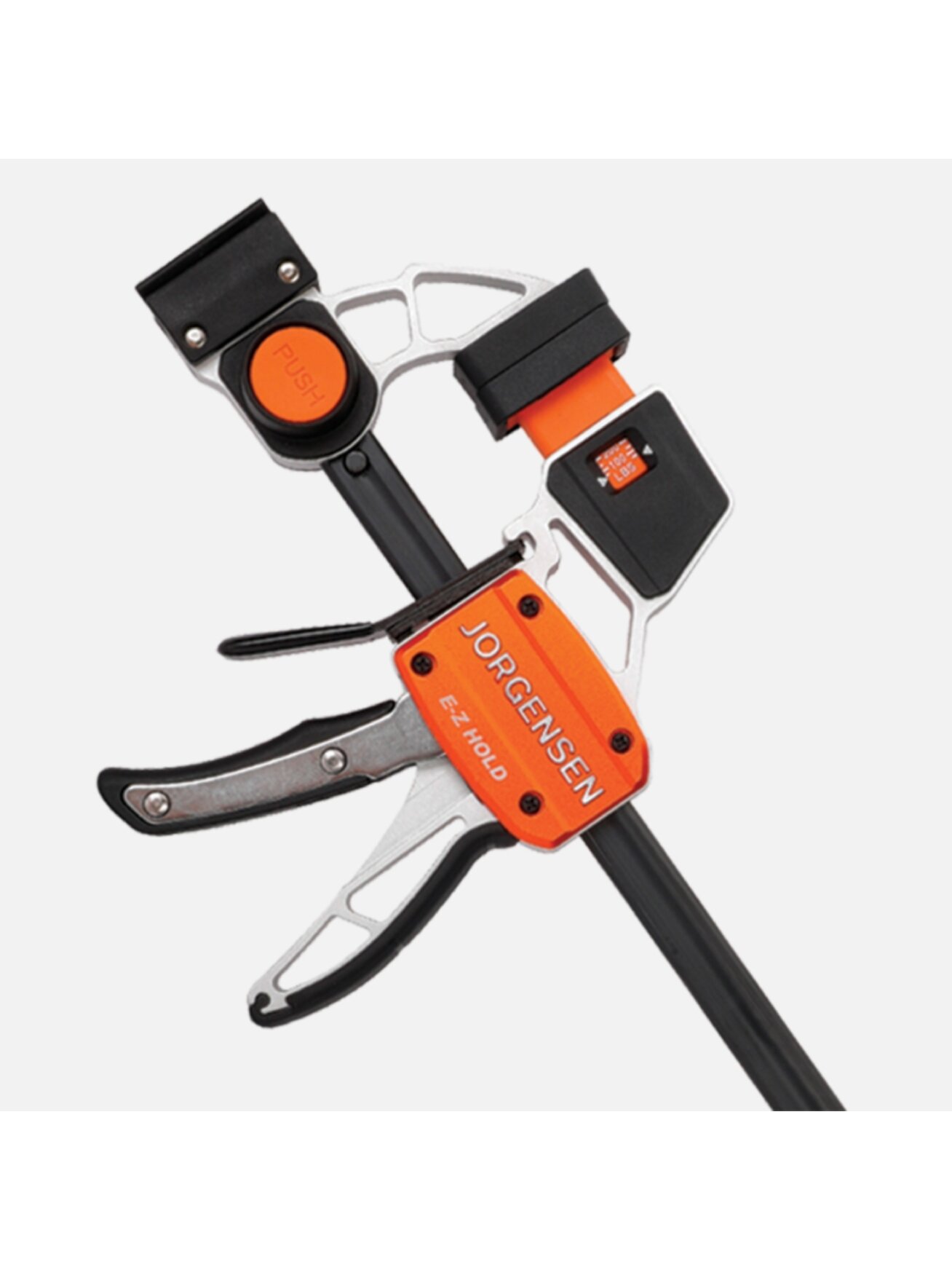 Pony Jorgensen Aliuminis spaustuvas MEDIUM DUTY su jėgos matuokliu 150 mm, JORGENSEN 1
