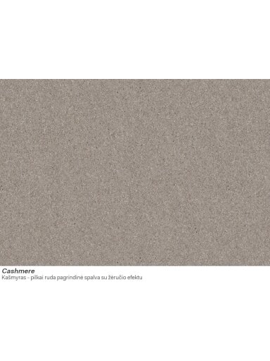 Po stalviršiu montuojama granitinė plautuvė Franke Kubus 2, KNG 110-52, Cashmere