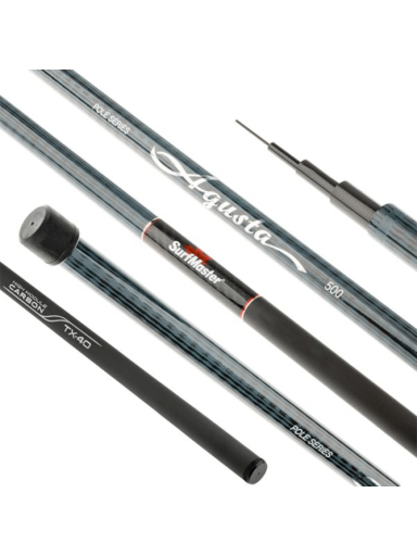 Pole Meškerė SURF MASTER Agusta TX-40 6m Testas 10-30 g. Be Žiedų