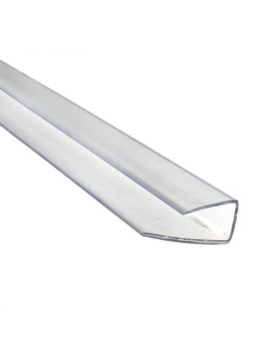 Polikarbonato užbaigimo profilis U (4x2100 mm.) Polikarbonato užbaigimo profilis U (4x2100 mm.)