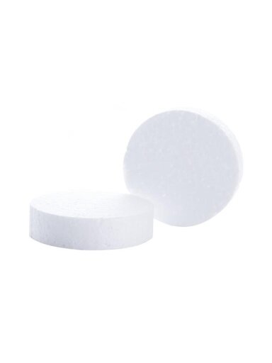 Polistireno tabletė Wkret-Met, Ø 66 mm, 100vnt