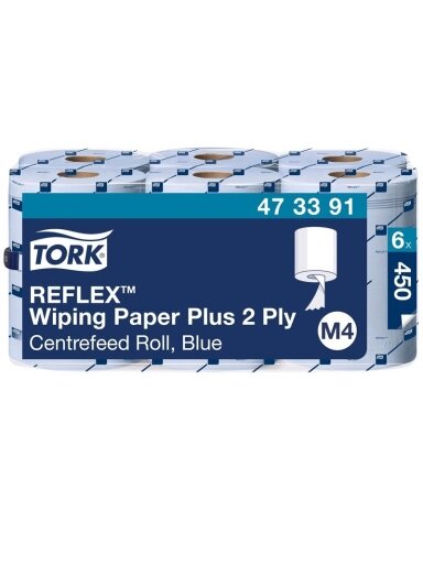 Popierinis rankšluostis Tork Reflex Plus, 2 sl.
