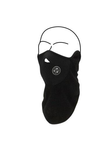 Pošalmis FaceProtector Fleece 0596, juoda, Universalus