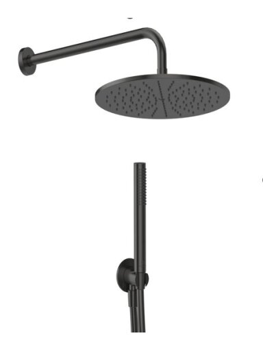 Potinkinis dušo komplektas Ceratherm be maišyt:30 cm liet.galva,dušelis, sien. alkūnė su laikik. 400 mm, 1/2,šlif.magnet Potinkinis dušo komplektas Ceratherm be maišyt:30 cm liet.galva,dušelis, sien. alkūnė su laikik. 400 mm, 1/2,šlif.magnet