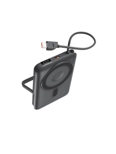 Power bank Ksix, 10000 mAh, pilkas