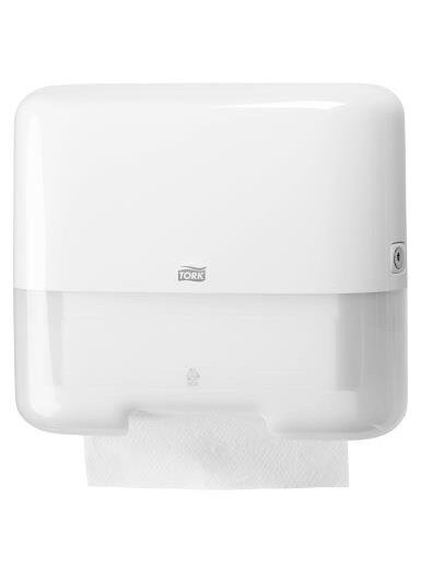 Pop. rankšluosčių dozatorius Tork Singlefold/C-fold Mini 1 Pop. rankšluosčių dozatorius Tork Singlefold/C-fold Mini 1