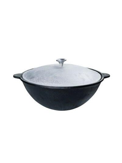 Poliruotas uzbekiškas kazanas TEXAS CLUB, Ø50 cm, 12 l Poliruotas uzbekiškas kazanas TEXAS CLUB, Ø50 cm, 12 l