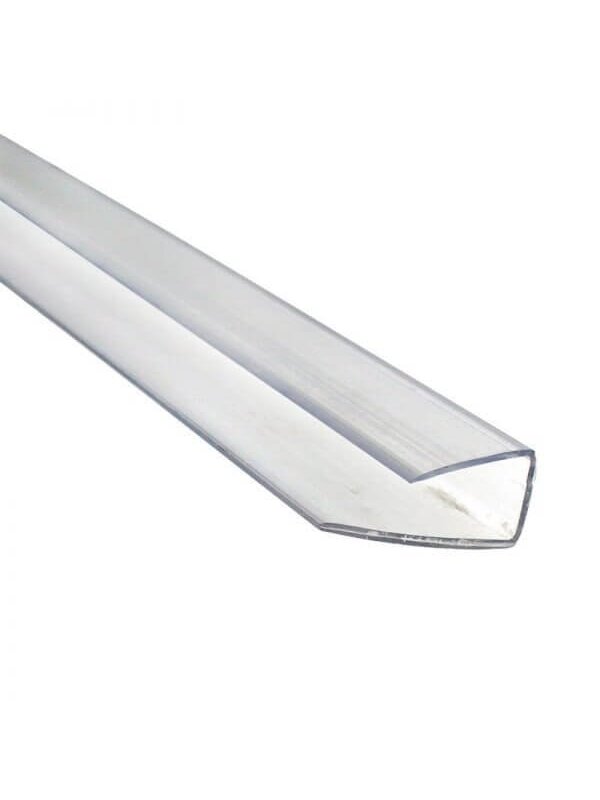 Polikarbonato užbaigimo profilis U (4x2100 mm.) 1 Polikarbonato užbaigimo profilis U (4x2100 mm.) 1