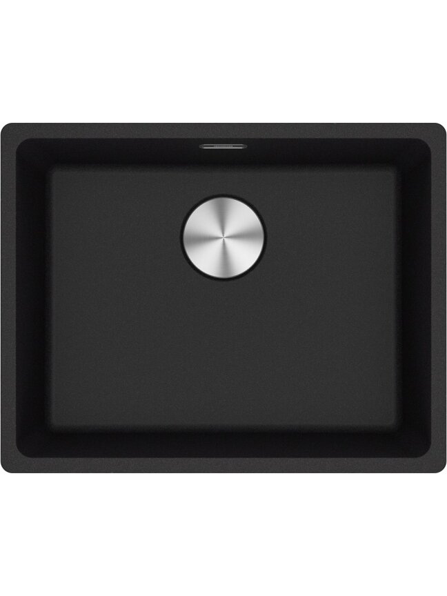 Po stalviršiu montuojama granitinė plautuvė Franke Maris, MRG 110-52, Onyx, rankinis ventilis Po stalviršiu montuojama granitinė plautuvė Franke Maris, MRG 110-52, Onyx, rankinis ventilis