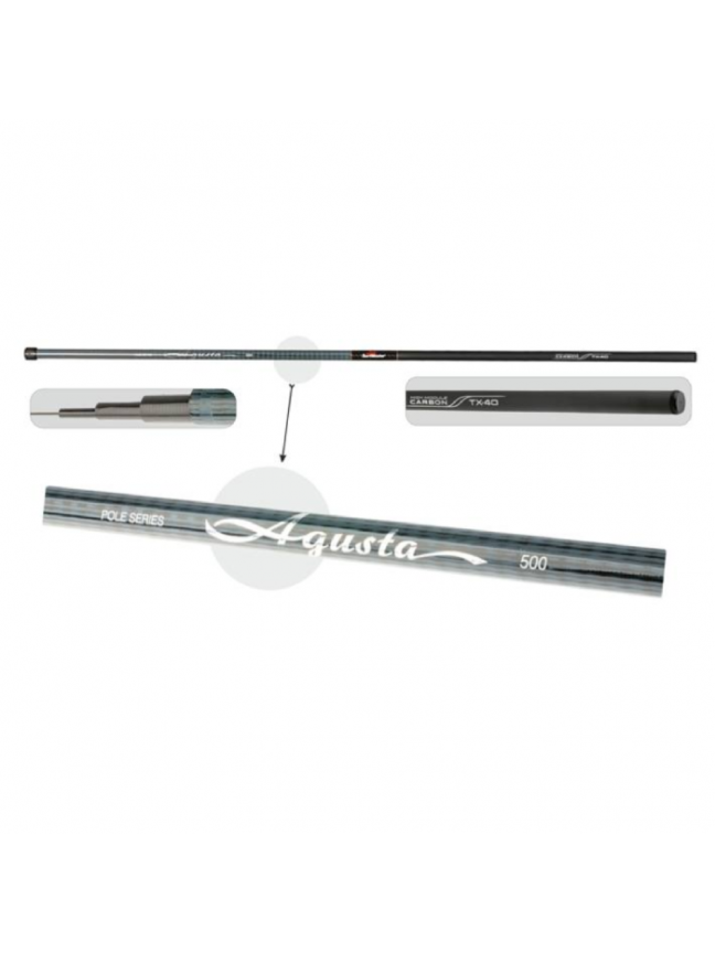 Pole Meškerė SURF MASTER Agusta TX-40 6m Testas 10-30 g. Be Žiedų