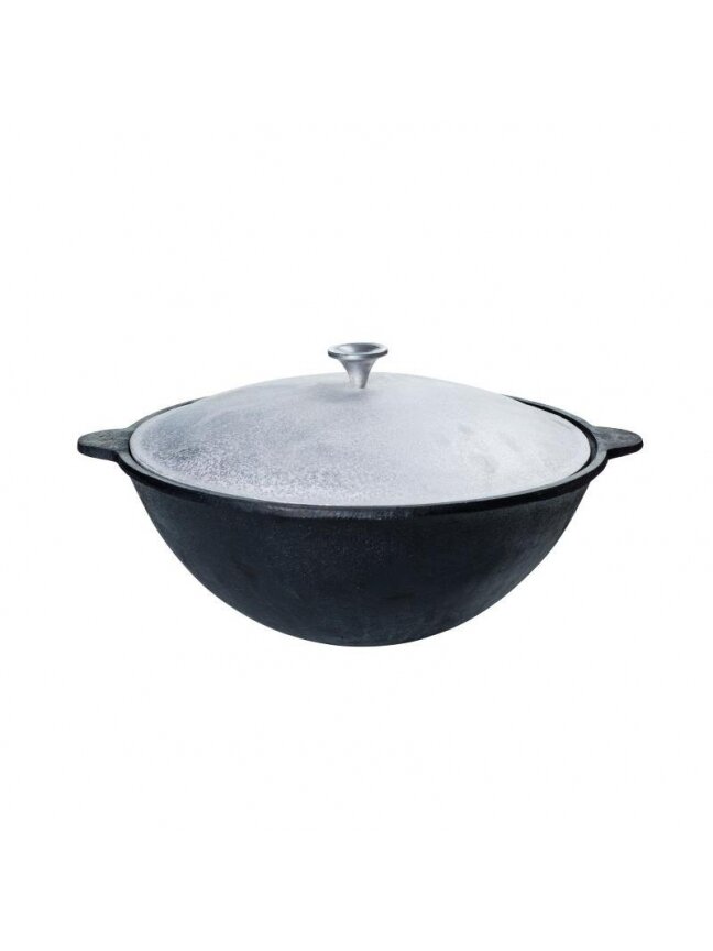 Poliruotas uzbekiškas kazanas TEXAS CLUB, Ø40 cm, 8 l Poliruotas uzbekiškas kazanas TEXAS CLUB, Ø40 cm, 8 l