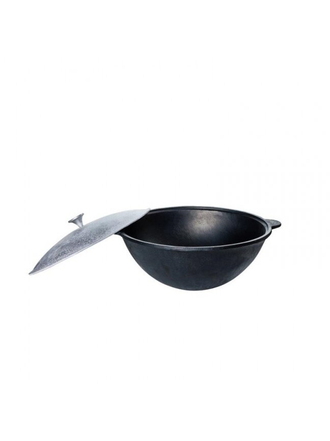 Poliruotas uzbekiškas kazanas TEXAS CLUB, Ø50 cm, 12 l 1 Poliruotas uzbekiškas kazanas TEXAS CLUB, Ø50 cm, 12 l 1