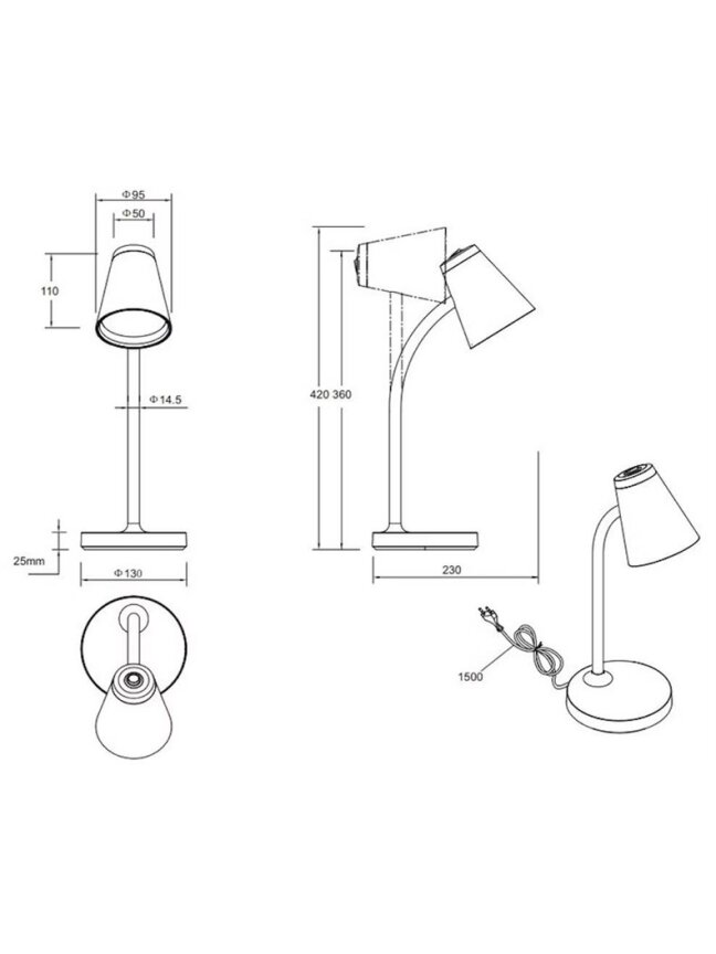 PONGO LED TABLE LAMP GREEN 2 PONGO LED TABLE LAMP GREEN 2