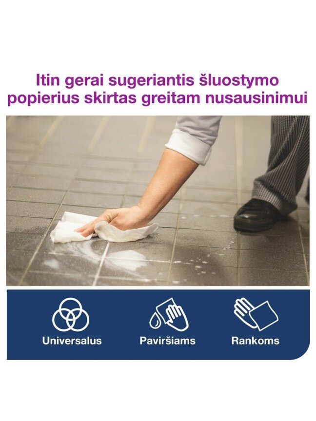 Popierinis rankšluostis Tork Plus Advanced, 2 sl., M2 2