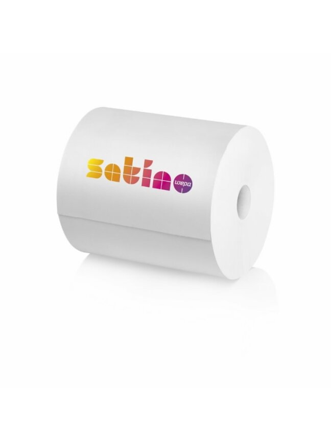 Popierinių šluosčių ritinys Wepa Comfort,2x 525 m CR1, Satino 1