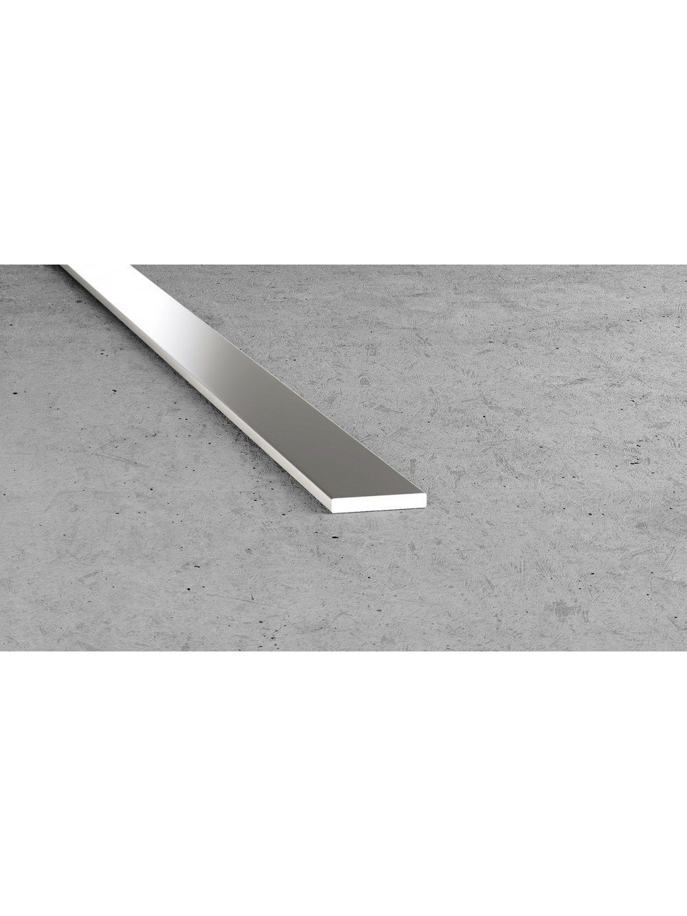 Profilis plokščias sidabrinis Effector | B01 - 3x20mm 200cm