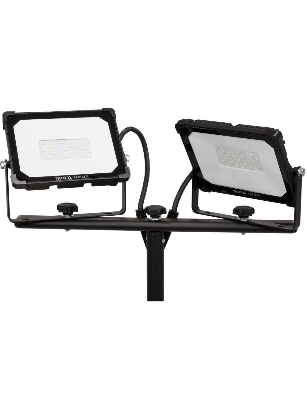 Prožektorius su stovu SMD LED 2x30W 5700 LM Yato 3 Prožektorius su stovu SMD LED 2x30W 5700 LM Yato 3