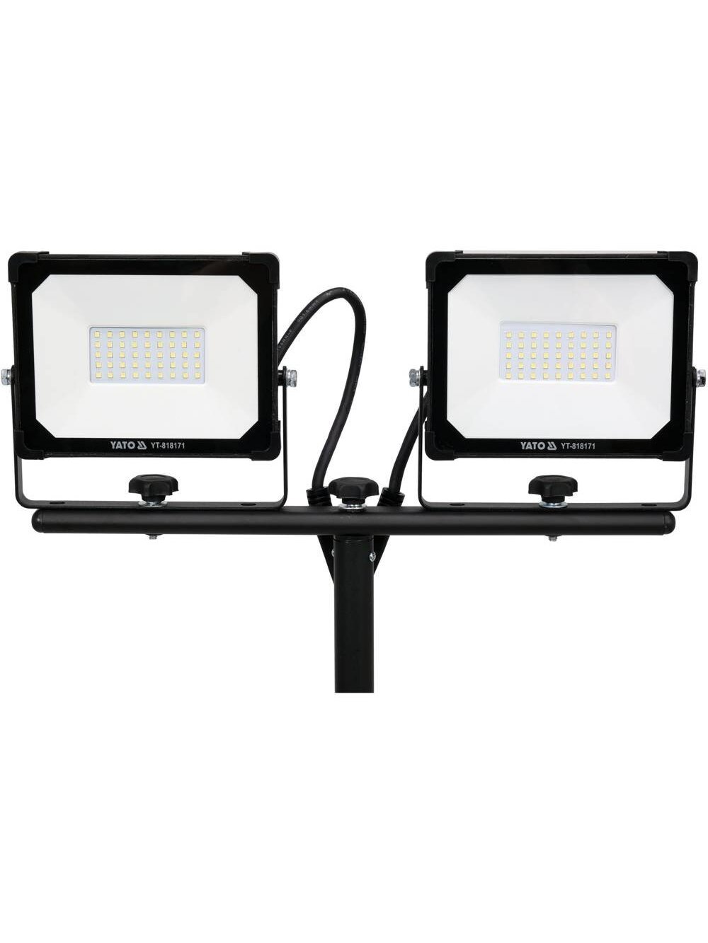 Prožektorius su stovu SMD LED 2x30W 5700 LM Yato 4