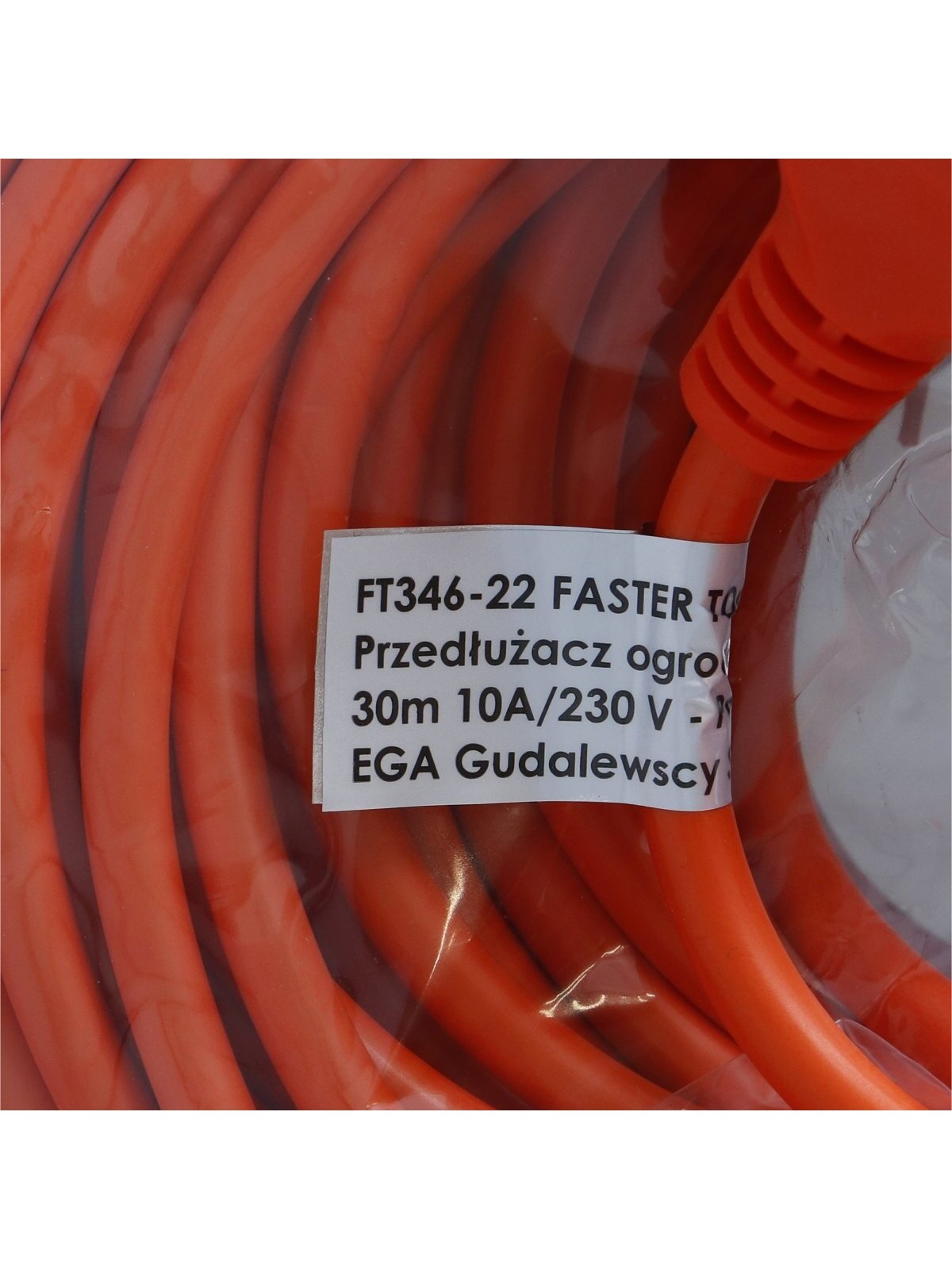 Prailgintojas elektros 2x1,0mm² sodui Faster Tools | 10m 2