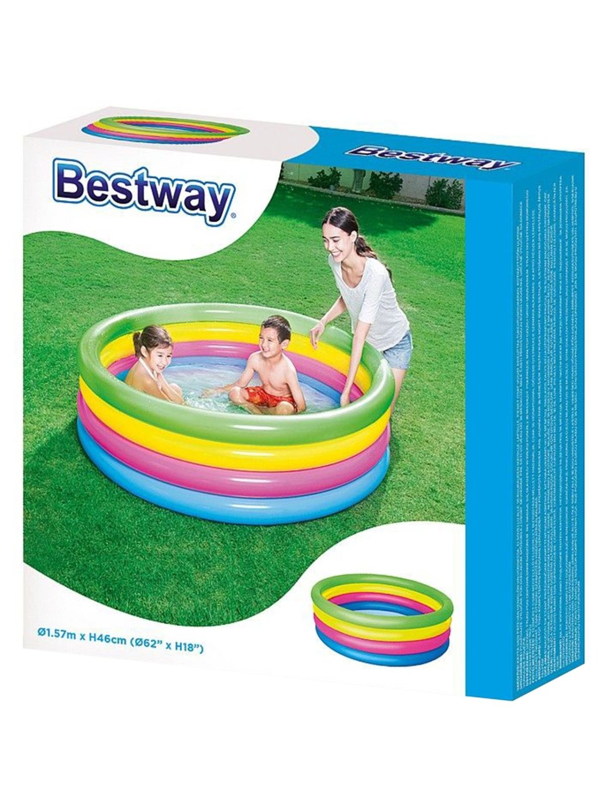 Pripučiamas Baseinas Bestway 2 Pripučiamas Baseinas Bestway 2