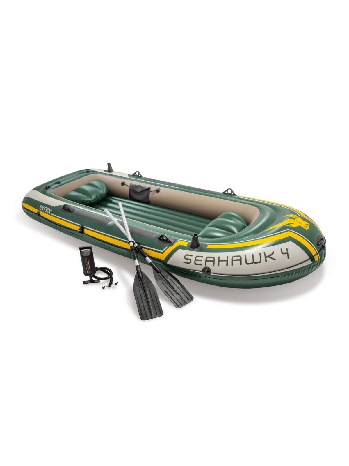 Pripučiama valtis keturvietė Intex 68351 SEAHAWK-400 , matmenys - 351x145x48 Pripučiama valtis keturvietė Intex 68351 SEAHAWK-400 , matmenys - 351x145x48