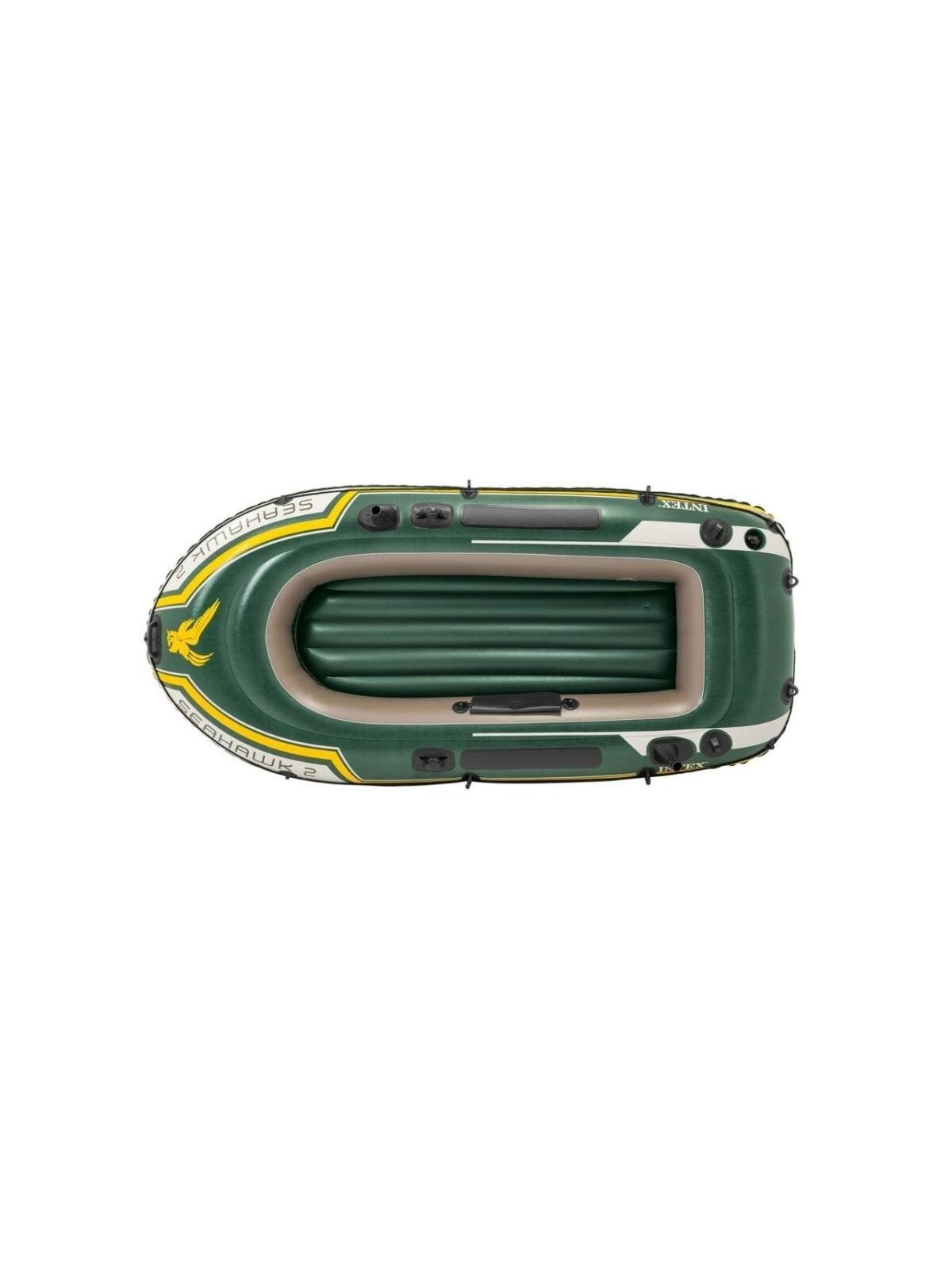 Pripučiama guminė valtis Intex SEAHAWK 2 BOAT SET (236x114x41) 1