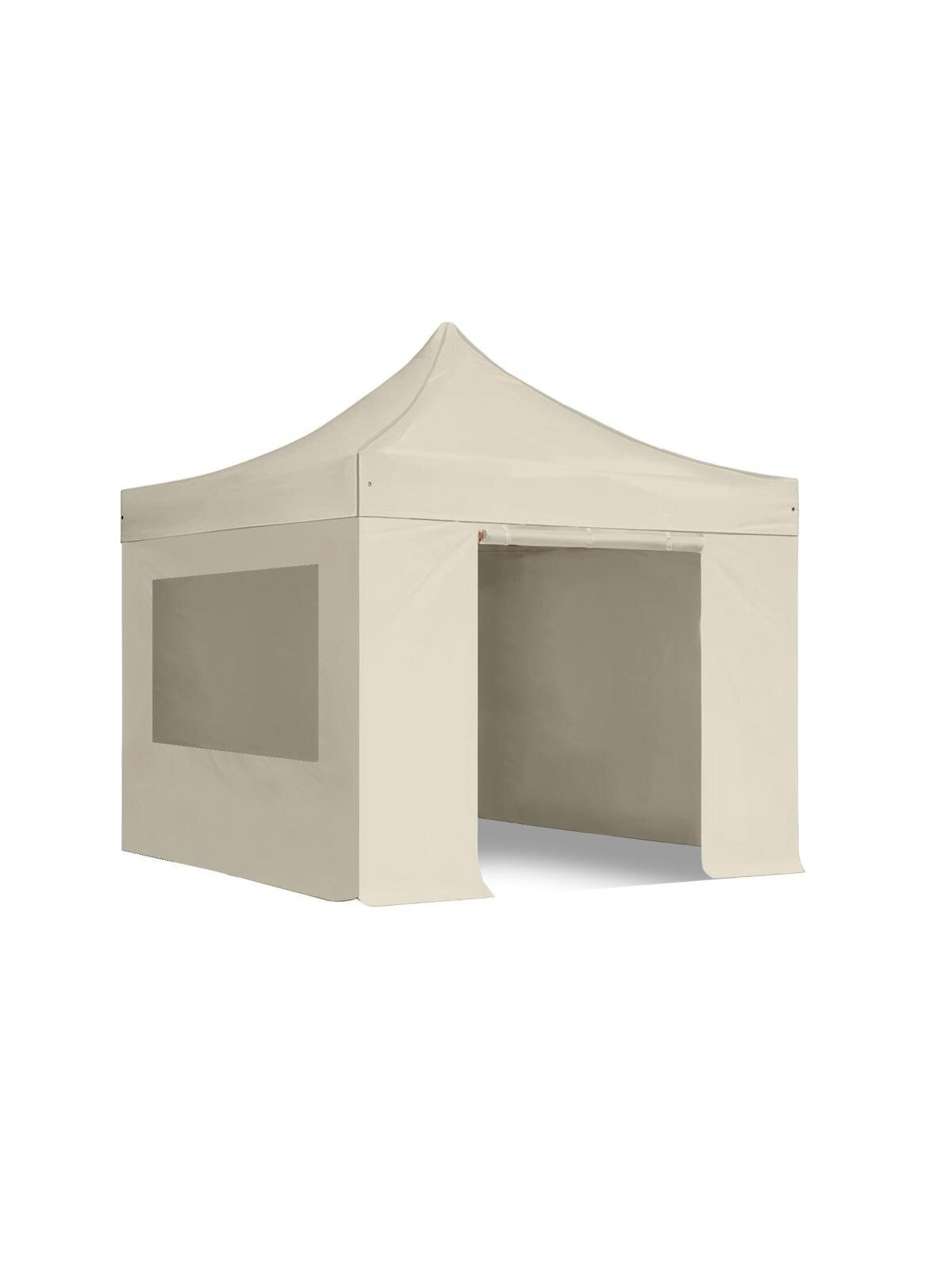 Pop Up sulankstoma tentas 3x3 m, su sienomis, Smėlio, X serijos, aliuminis (palapinė, paviljonas, tentas) Pop Up sulankstoma tentas 3x3 m, su sienomis, Smėlio, X serijos, aliuminis (palapinė, paviljonas, tentas)