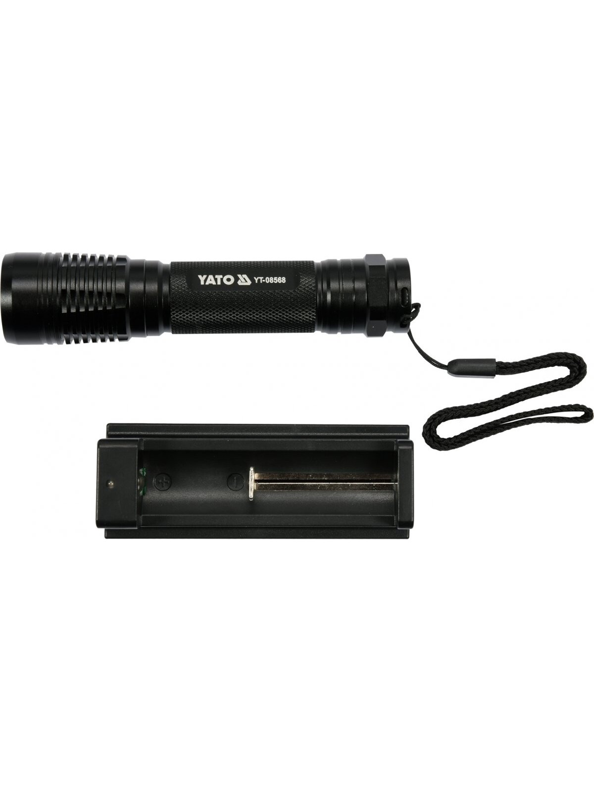 Prožektorius XP-G3 CREE 6W Li-Ion 3.7V 2200 mAh akumuliatorinis Yato 7
