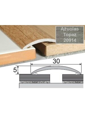 Profilis Effector A03 sujungimo, klijuojamas | ąžuolas Topaz 180cm 30x5 mm Profilis Effector A03 sujungimo, klijuojamas | ąžuolas Topaz 180cm 30x5 mm