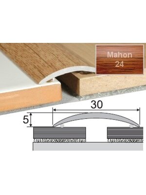 Profilis Effector A03 sujungimo, klijuojamas | mahon 180 cm 30x5 mm
