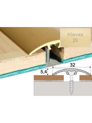 Profilis Effector A66 sujungimo | klevas 93 cm 32x5,4 mm Profilis Effector A66 sujungimo | klevas 93 cm 32x5,4 mm